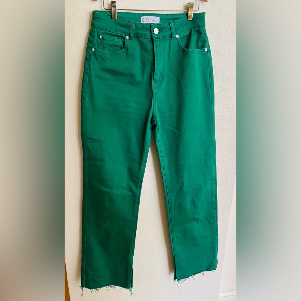 Primark Vibrant Green Denim Jeans